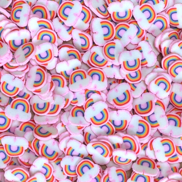 Lawn Fawn Tiny Treasures - Rainbow Clay Pieces