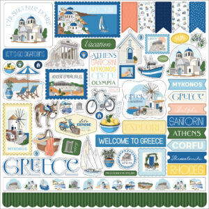 Carta Bella Greece Element Sticker