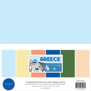 Carta Bella Greece Solids Kit
