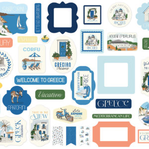 Carta Bella Greece Ephemera