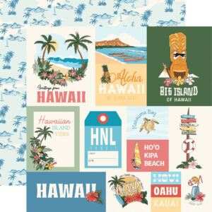 Carta Bella Hawaii 12X12 Hawaii Journaling Cards