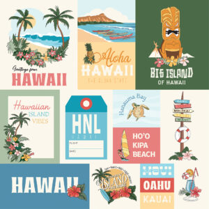Carta Bella Hawaii 12X12 Hawaii Journaling Cards