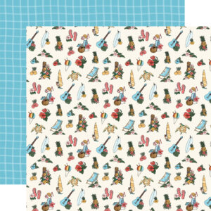 Carta Bella Hawaii 12X12 Hawaiian Vibes Icons
