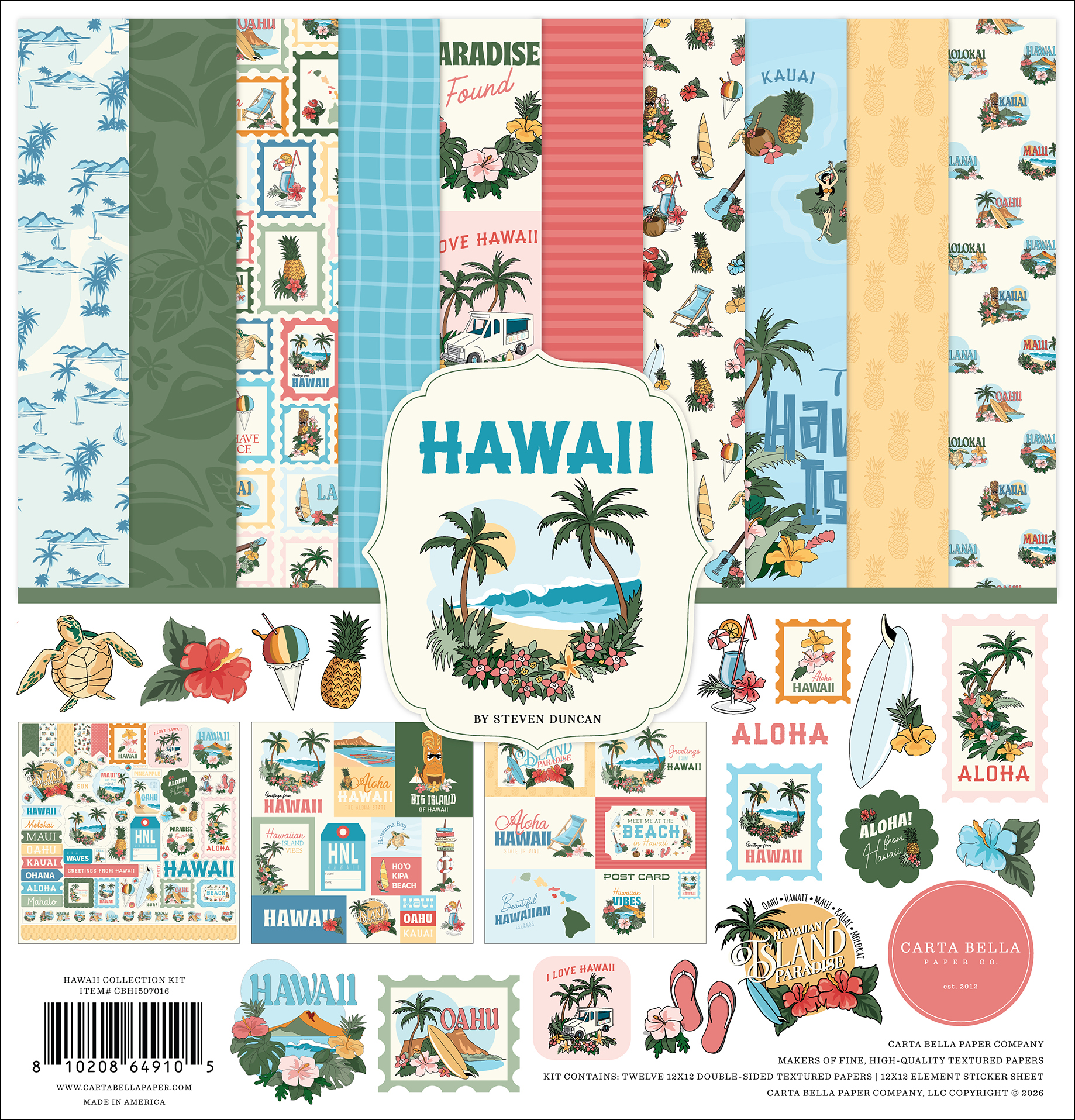 Carta Bella Hawaii Collection Kit