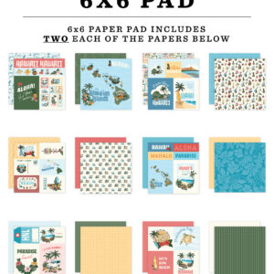 Carta Bella Hawaii 6X6 Paper Pad