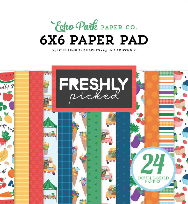 Echo Park Freshly Picked 6X6 Paper Pad Echo Park Freshly Picked 6X6 Paper Pad