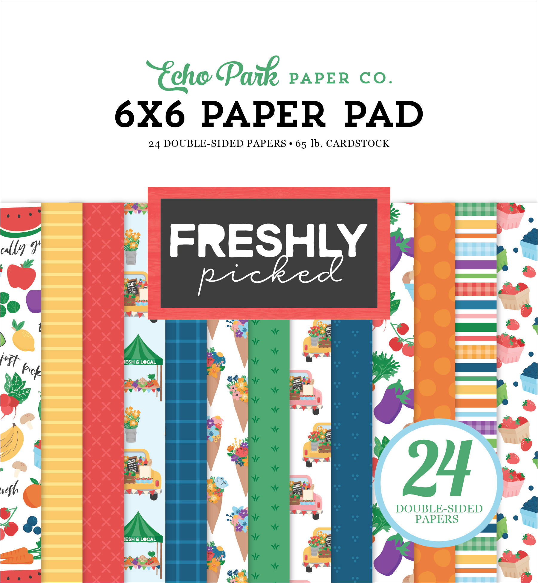 Echo Park Freshly Picked 6X6 Paper Pad