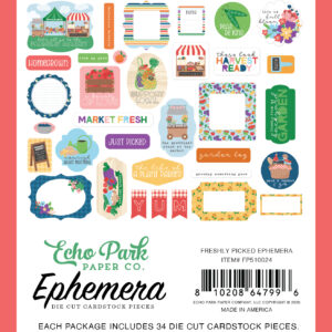 Echo Park Freshly Picked Ephemera