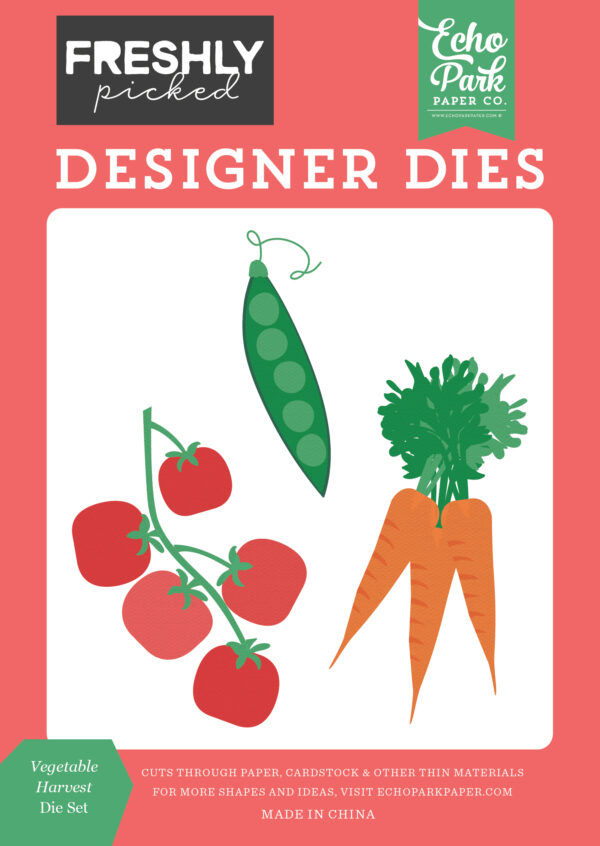 Echo Park Freshly Picked Die Vegetable Harvest Echo Park Freshly Picked Die Vegetable Harvest