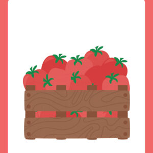 Echo Park Freshly Picked Die Tomato Crate