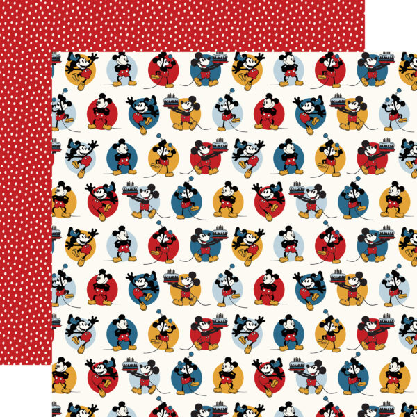 Echo Park Mouse & Me 12X12 Birthday Icon Circles