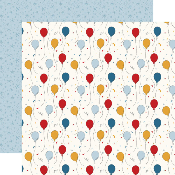 Echo Park Mouse & Me 12X12 Birthday Wishes Balloons Echo Park Mouse & Me 12X12 Birthday Wishes Balloons
