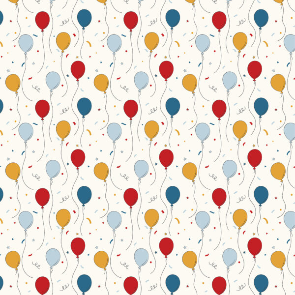 Echo Park Mouse & Me 12X12 Birthday Wishes Balloons