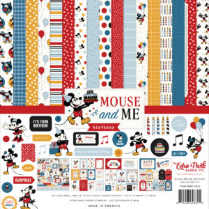 Echo Park Mouse and Me Birthday Collection Kit