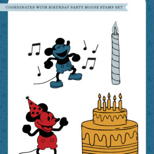 Echo Park Mouse & Me Die Birthday Party Mouse Coordinating