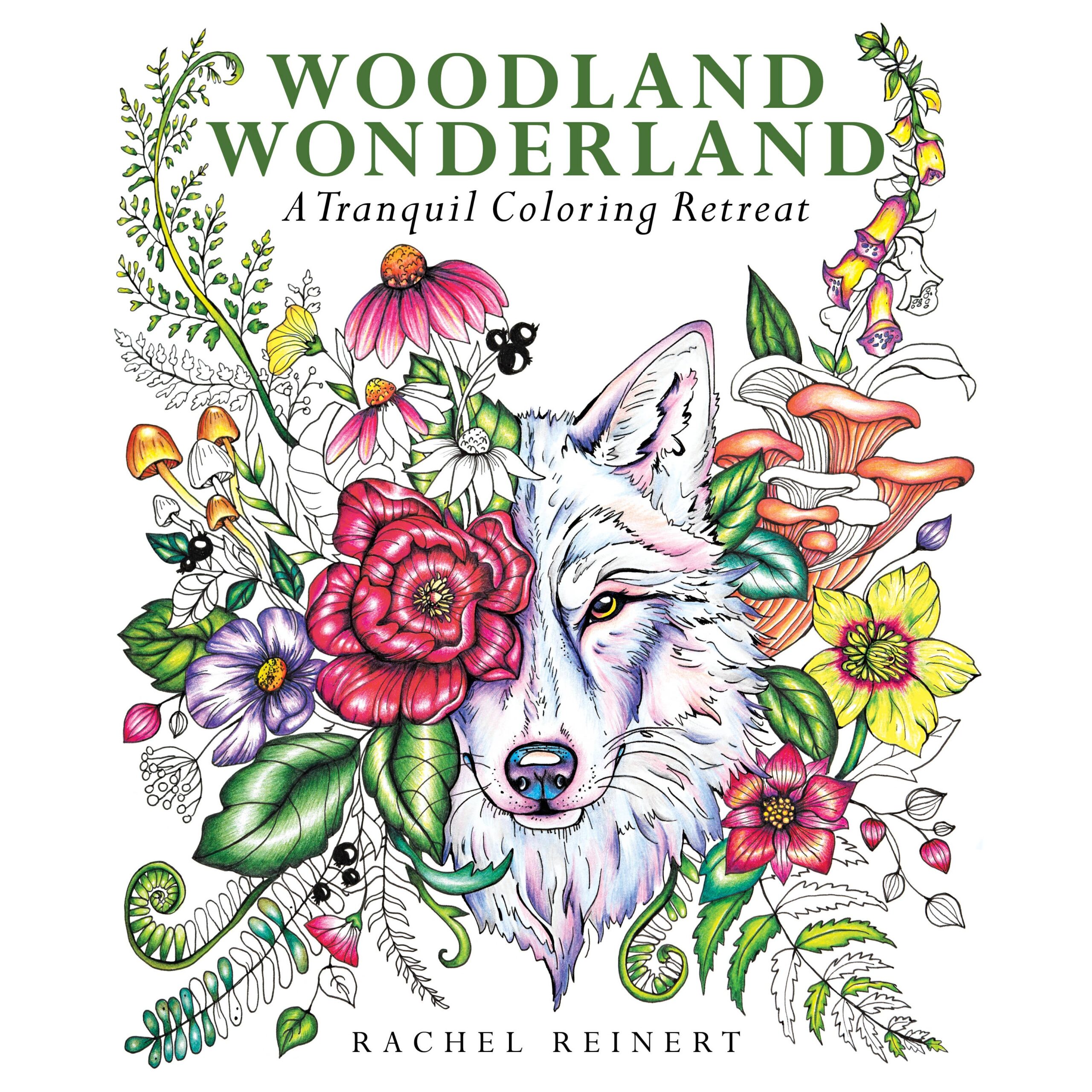 Woodland Wonderland: A Tranquil Coloring Retreat