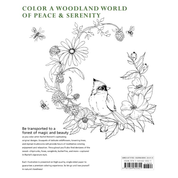 Woodland Wonderland: A Tranquil Coloring Retreat