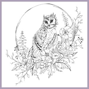 Woodland Wonderland: A Tranquil Coloring Retreat