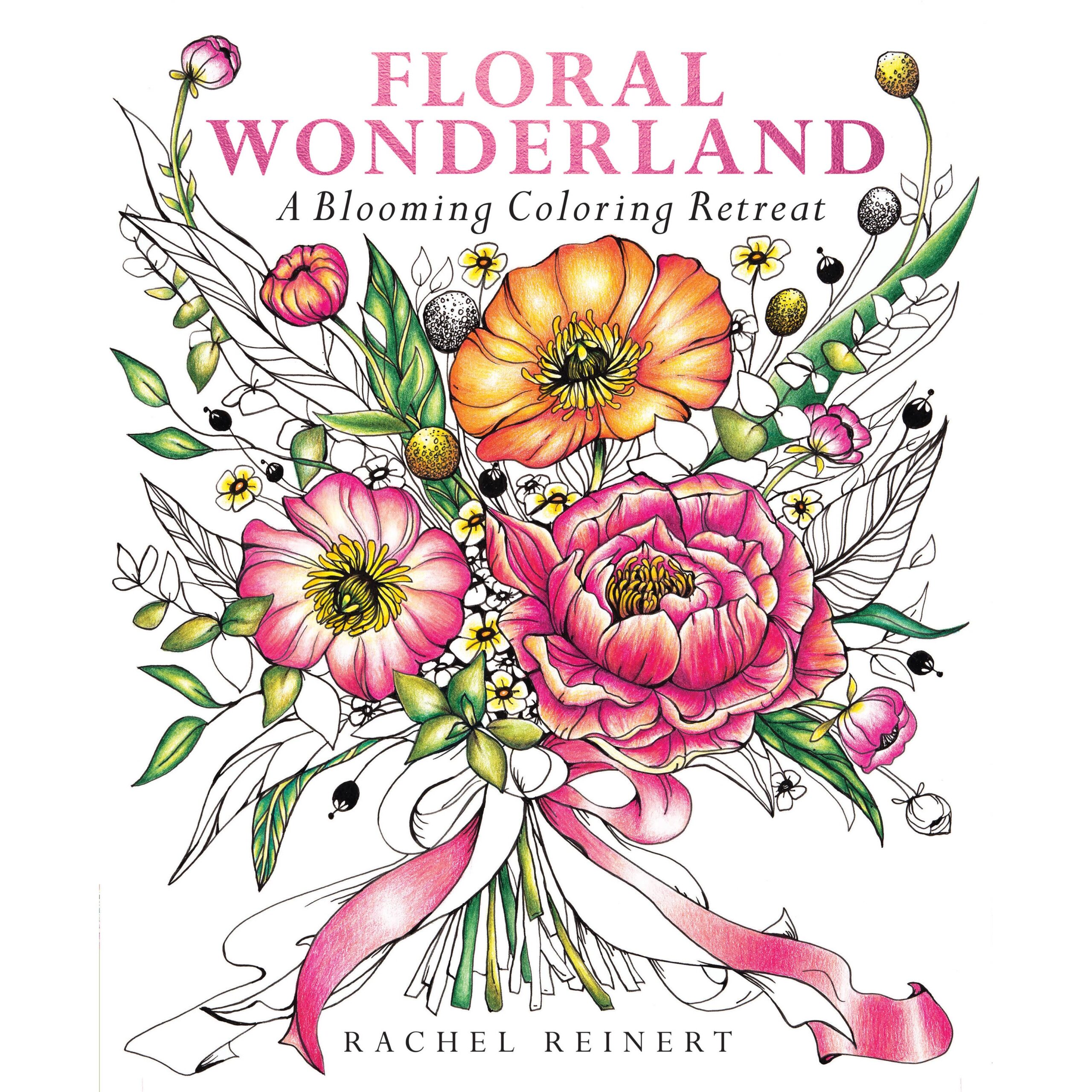 Floral Wonderland: A Blooming Coloring Retreat