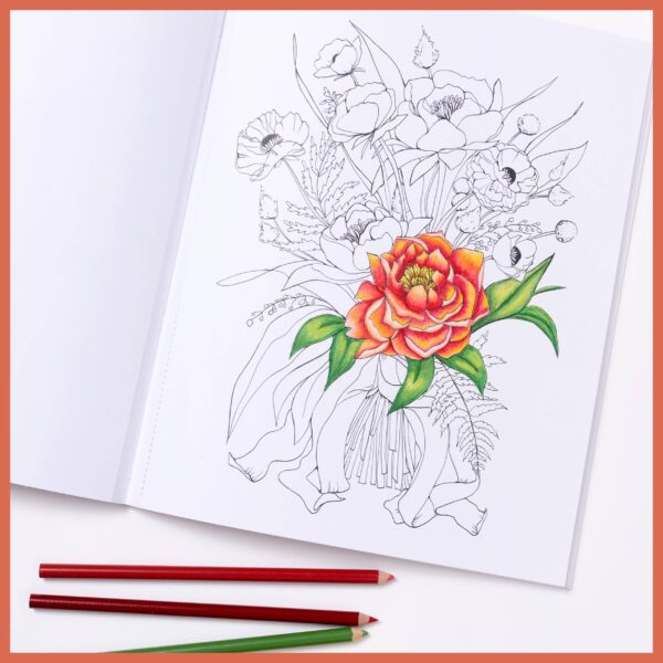 Floral Wonderland: A Blooming Coloring Retreat