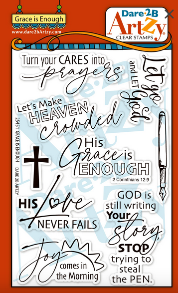Dare 2B Artzy Stamp Grace Is Enough