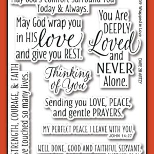 Dare 2B Artzy Stamp Wrapped in Love