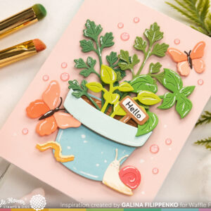 Waffle Flower Happy Herbs Die
