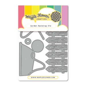 Waffle Flower Garden Backdrop Die