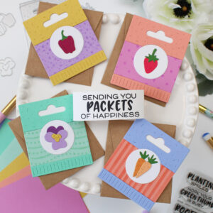 Waffle Flower Seed Packet Die