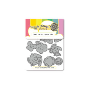 Waffle Flower Seed Packet Icons Die