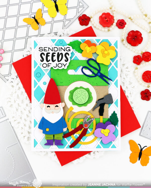Waffle Flower Green Thumb Sentiments Combo