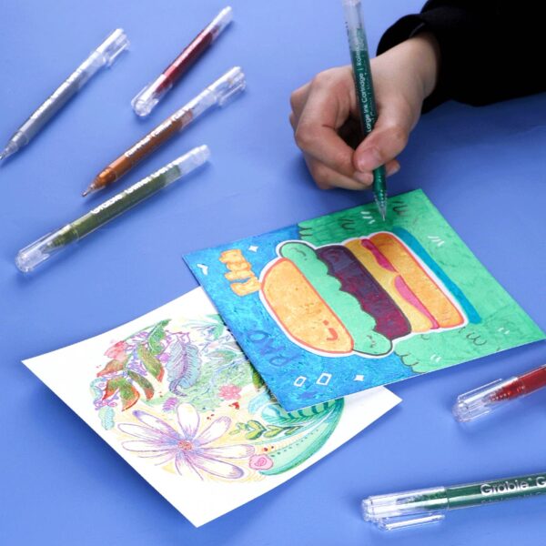 Grabbie Jumbo Iridescent Glitter Gel Pens