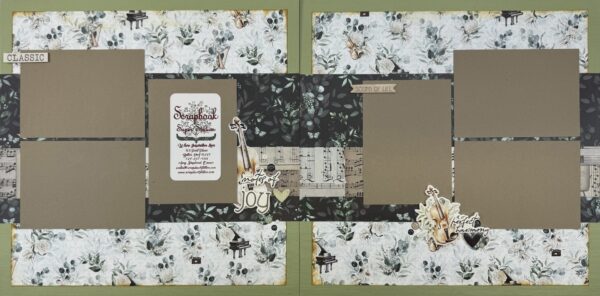 Simple Stories Simple Vintage Timeless Harmony Collection Cut Up
