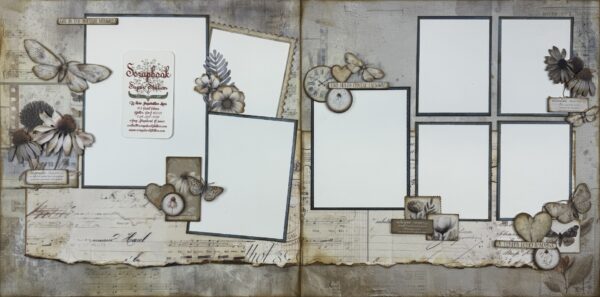 49 & Market Faded Memory Lane Quad Layout Kit