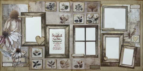49 & Market Faded Memory Lane Quad Layout Kit