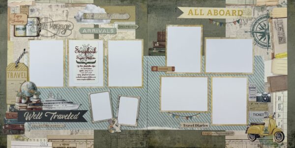 49 & Market Travel Diaries Quad Layout Kit