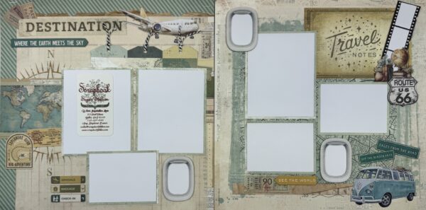 49 & Market Travel Diaries Quad Layout Kit