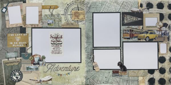 49 & Market Travel Diaries Quad Layout Kit