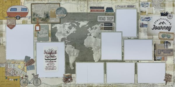 49 & Market Travel Diaries Quad Layout Kit
