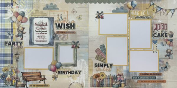 49 & Market Glimmer and Glee Quad Layout Kit