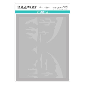 Spellbinders Highway Horizons-desert Layered Stencils By Mindy Eggen