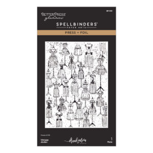 Spellbinders Vintage Atelier Press + Foil Plate By Frank Garcia