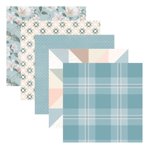 Spellbinders Rosie's Studio Clementine 12" X 12" Designer Paper Pack