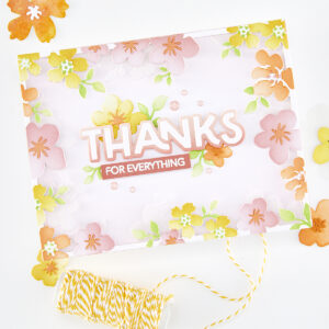 Hero Floral Frame Die Set