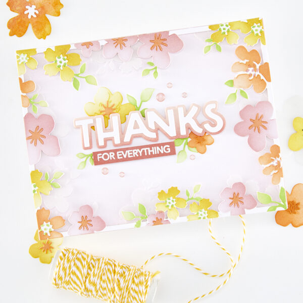 Hero Floral Frame Die Set