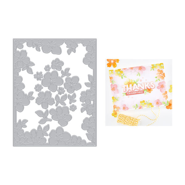 Hero Floral Frame Die Set