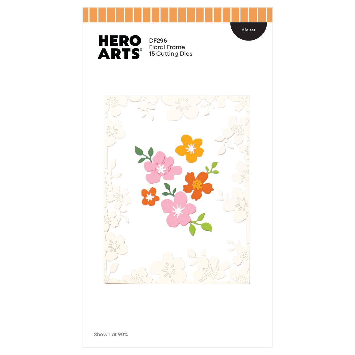 Hero Floral Frame Die Set