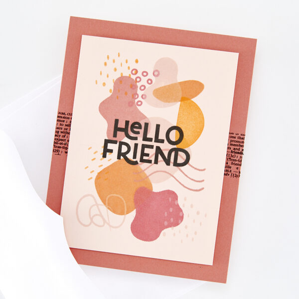 Hero Organic Shapes Clear Stamp Set