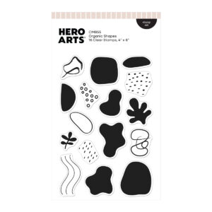 Hero Organic Shapes Clear Stamp Set