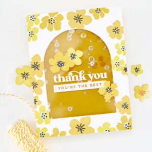 Hero Floral Frame Layering Stencil Set